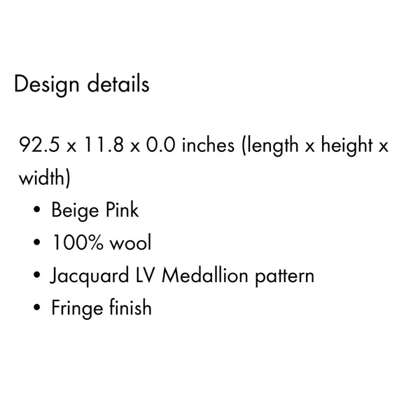 Louis Vuitton Medallion Scarf - Picture 8 of 8